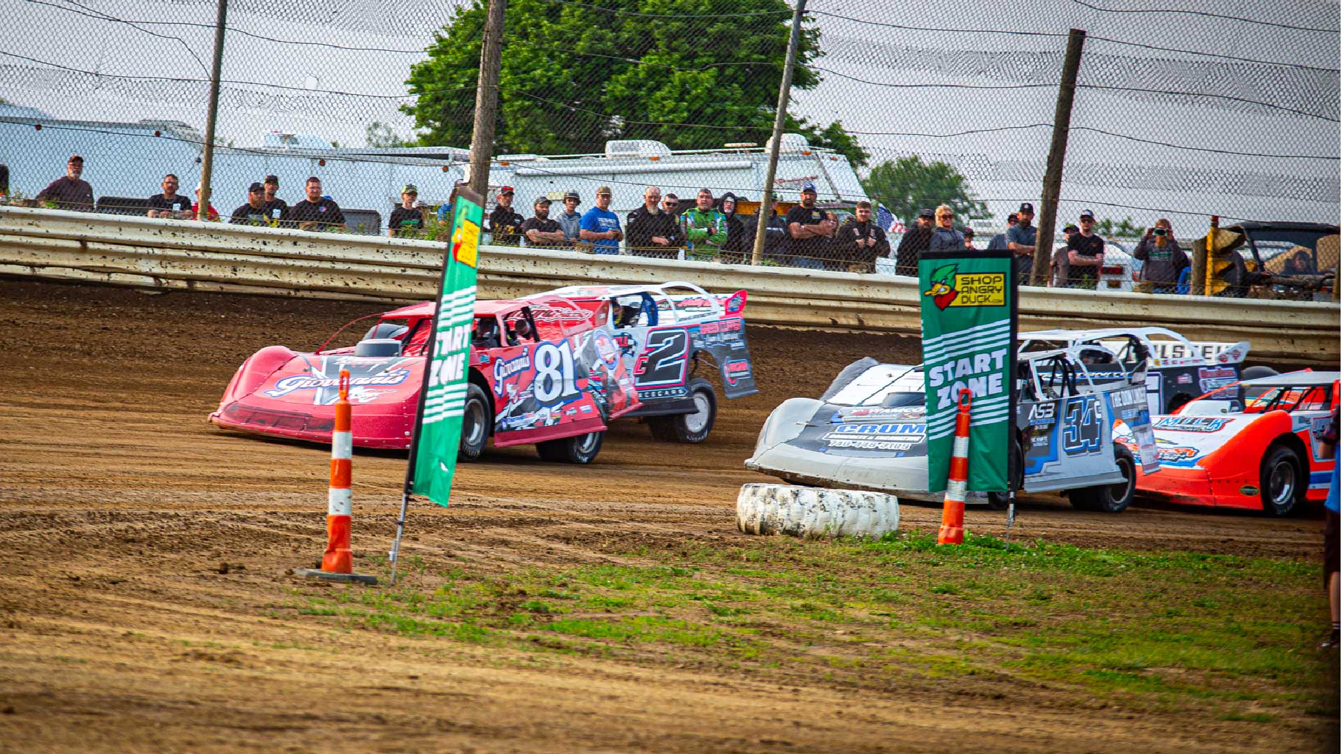 35 Raceway Park Racing Action