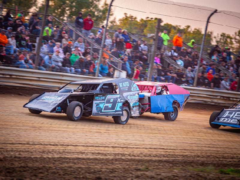 Sport Mods racing at 35 Raceway Park